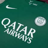 24/25 PSG Green Tank top and shorts suit