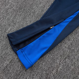 25/26  PSG Royal Blue Half Pull Tracksuit#B2585  (肩蓝、半拉链)