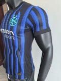 25/26  INT Blue Special Edition  Player Version Soccer Jersey(带广告）