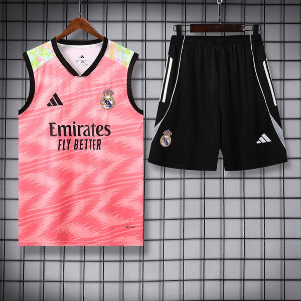 25/26 RMA Pink Lightning pattern  Tank top and shorts suit