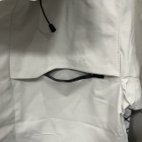 25/26 DESCENTE Khaki  Thickened Assault  Hooded Windbreaker #H003