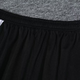 24/25 Man Utd Black Training Short Suit(胸前带广告）