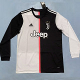 2019/2020 JUV Home Long Sleeve Retro Soccer Jersey长袖