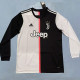 2019/2020 JUV Home Long Sleeve Retro Soccer Jersey长袖