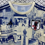 2024 Japan  Fashion Royal Blue  Edition Fans Soccer Jersey