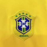 2006 Brazil Home  Signature Retro Soccer Jersey(签名版）