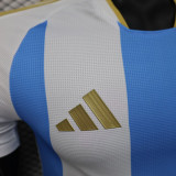 25/26 Argentina Home Player Version Soccer Jersey