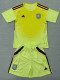 25/26  Aston Villa Goalkeeper Blue Kids  Soccer Jersey