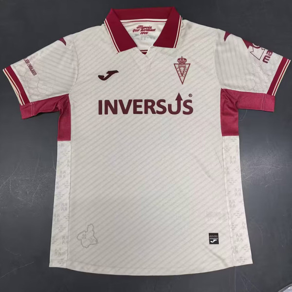 25/26 Real Murcia Away Fans Soccer Jersey