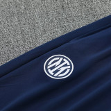 25/26  INT Royal Blue  Player Version Half Pull Tracksuit  (半拉链)