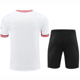24/25 LIV White & Red Training Short Suit