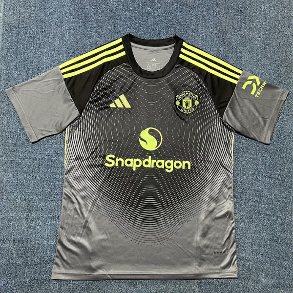 25/26  Man Utd  Special Edition Grey Fans Soccer Jersey