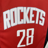 22/23 ROCKETS WAGNER #28 Red Away Top Quality Hot Pressing NBA Jersey