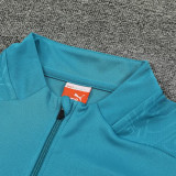 24/25 Marseille Lake Blue Half Pull Tracksuit  (半拉链)