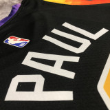 22/23 SUNS PAUL #3 Black Top Quality Hot Pressing NBA Jersey (Trapeze Edition)