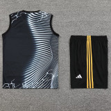 24/25 RMA Black White（Leopard Head）Tank top and shorts suit