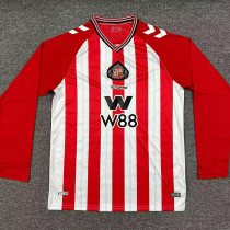 25/26 Sunderland Home Long  Fans Soccer Jersey