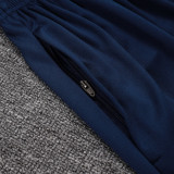 25/26 ATM Royal Blue Half Pull Tracksuit#E25138(童装、半拉链)