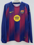 25/26 BAR Home Long Sleeve Soccer Jersey长袖