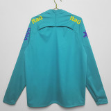 22/23 Brazil Lake Blue Half Pull Top