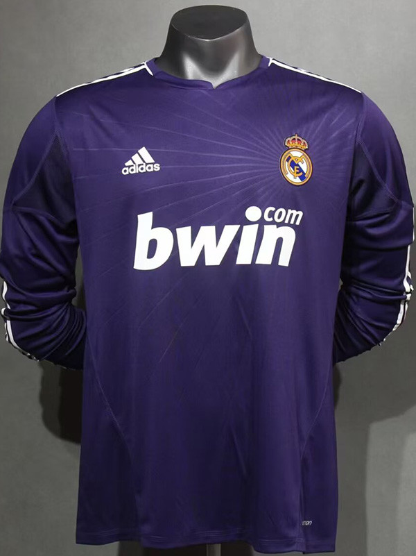 2010/2011 RMA Third Long Sleeve Retro Soccer Jersey (长袖)