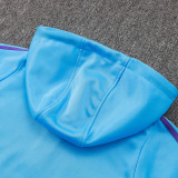 24/25 Argentina Light Blue Hooded  Tracksuit # F609加绒