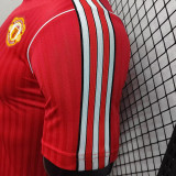 25/26  Man Utd leisure Red Retro  Player Version T-shirt