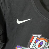 2025 T263 Clippers  GEORGE #13 NK Black  Pure Cotton  Blue T-shirt