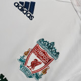 2006/2007 LIV Away White Long Sleeve Retro Soccer Jersey (长袖)
