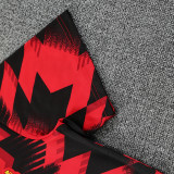 25/26 Man Utd Red & Black Training Shorts Suit