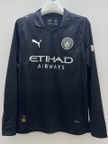 25/26 Man City Away Long Sleeve Fans Soccer Jersey