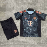 24/25 Bayern Away Kids Soccer Jersey