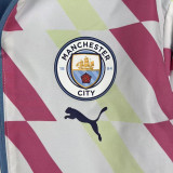 2023 Man City White & Blue Double Sided Windbreaker (双面风衣)