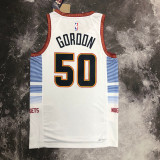 22/23 Nuggets GORDON #50 White City Edition Top Quality Hot Pressing NBA Jersey