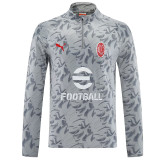 25/26 ACM Grey Half Pull Tracksuit  (半拉链)