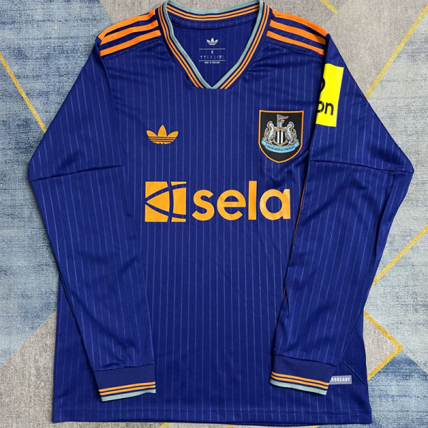25/26 Newcastle Third  Long Sleeve  Soccer Jersey