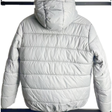 Marseille Grey Hooded Cotton Coat 棉衣