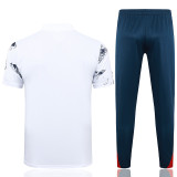 24/25 PSG White Polo Collar Pants Set(C1111)