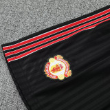 25/26 Man Utd Retro Red Pink Training Shorts Suit