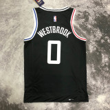 22/23 CLIPPERS WESTBROOK #0 Black City Edition Top Quality Hot Pressing NBA Jersey