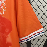 1996 Netherlands Home Retro Soccer Jersey