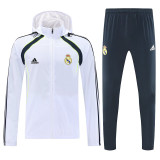 25/26 RMA White Hooded Jacket Tracksuit