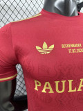 24/25 Bayern 125th Anniversary Edition  Player Version Soccer Jersey(胸前字）