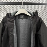 2024 New CAMEL Black Velvet Windbreaker F6（加绒、连帽）