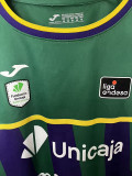 25/26 Málaga CF Green Basketball Jersey蓝球