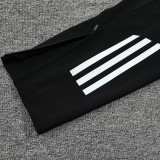 24/25 Man Utd Black  Hooded  Tracksuit