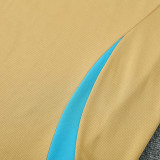 25/26  Argentina Mud Yellow Polo Collar Pants Set