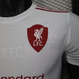 25/26 LIV Team Logo White Player Version Soccer Jersey