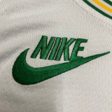 22/23 ROCKETS GREEN #4 White Top Quality Hot Pressing NBA Jersey (Retro Logo)