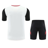 25/26 Man Utd White Training Short Suit